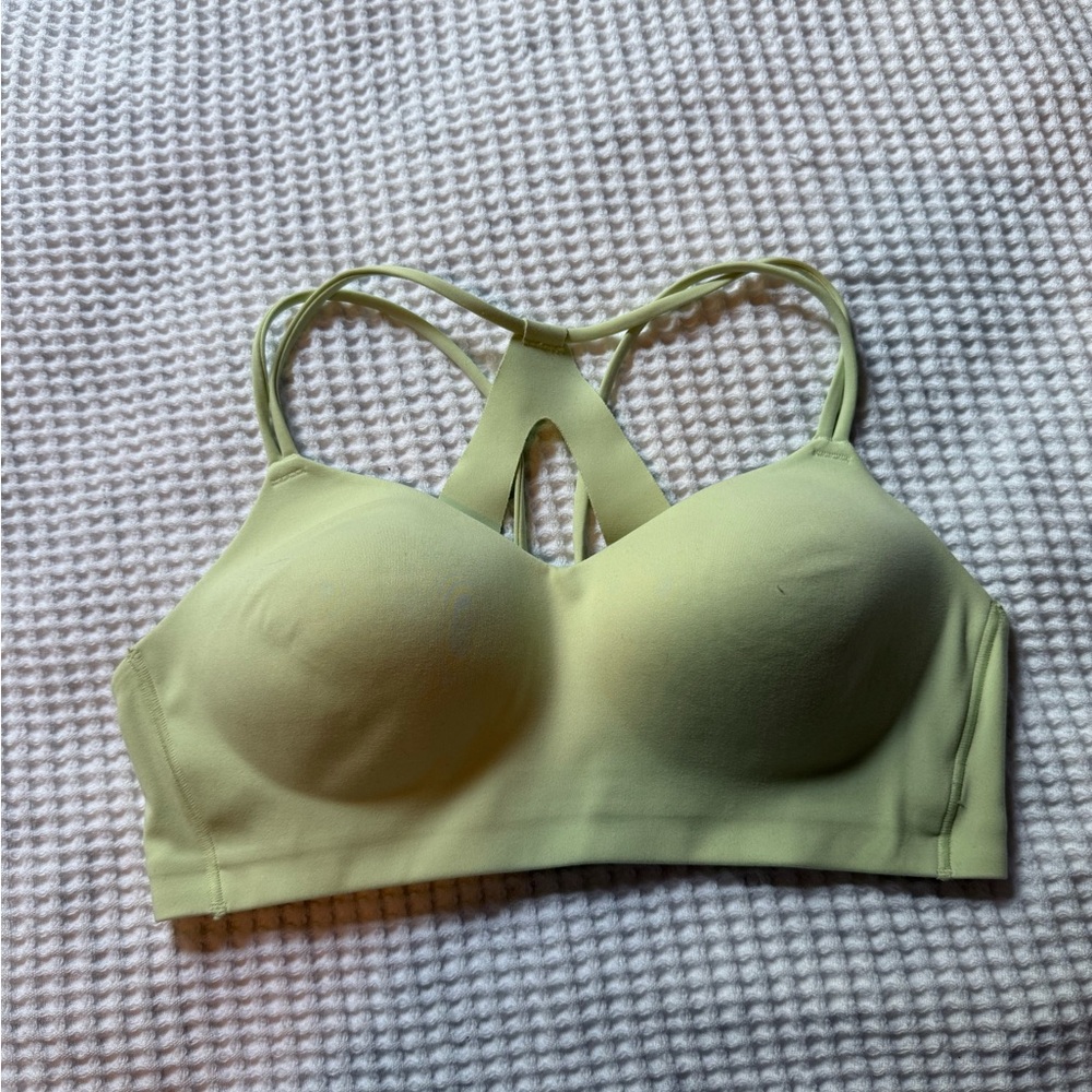 Target all in motion Light Green Padded Strappy Sports Bra